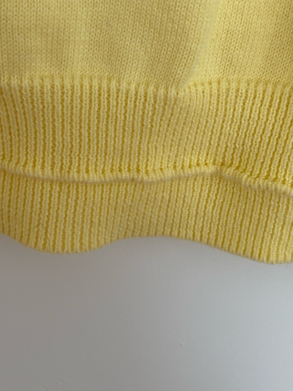 Women’s Short-Sleeve Crewneck Top - Pale Yellow - Picture 5 of 6
